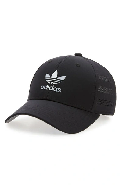 Shop Adidas Originals Beacon Baseball Cap In Black