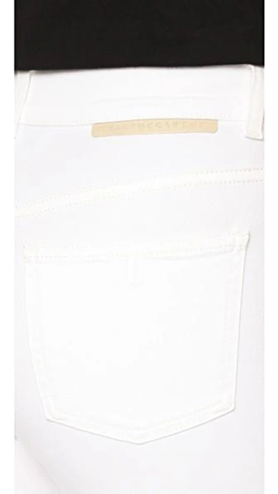 Shop Stella Mccartney The '70s Flare Denim In White