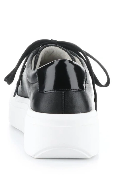 Shop Bos. & Co. Flavia Platform Sneaker In Black Feel/ Patent