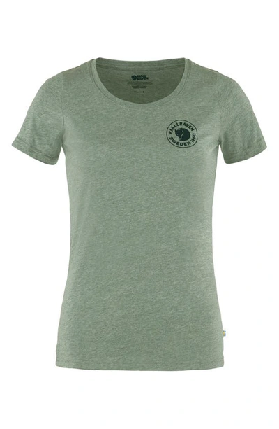Shop Fjall Raven 1960 Logo Graphic Tee In Patina Green