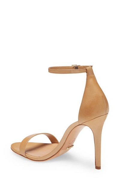 Schutz Cadey-lee High Heel Sandals In Lightwood In Lightwood Leather
