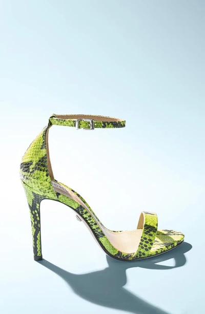 Schutz Cadey-lee High Heel Sandals In Lightwood In Lightwood Leather
