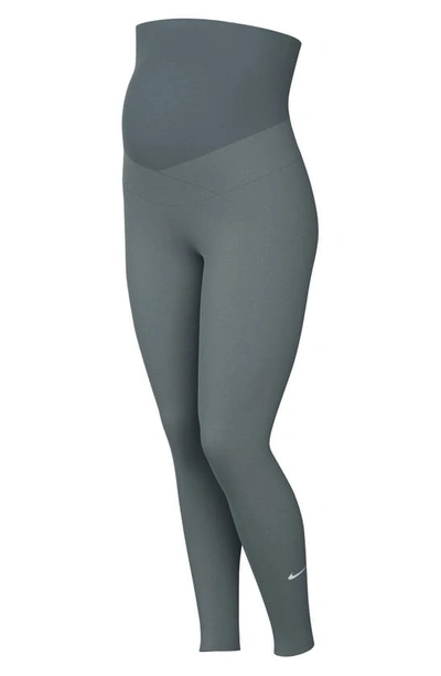 Shop Nike Performance Maternity Leggings In Hasta/ White