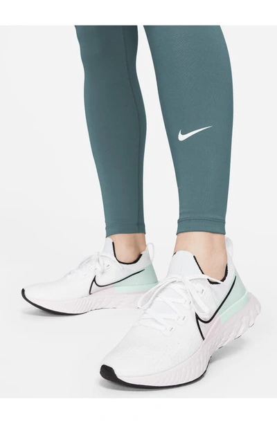 Shop Nike Performance Maternity Leggings In Hasta/ White