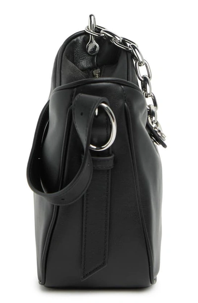 Shop Marc Jacobs Tempo Baguette Shoulder Bag In Black