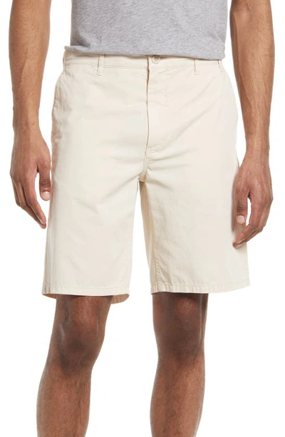 Shop Norse Projects Aros Twill Shorts In Oatmeal