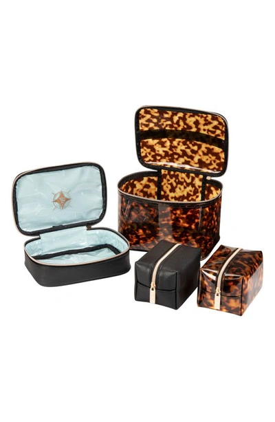 Stephanie Johnson Miami Clearly Tortoise Chloe Travel Organizer In Tortoise