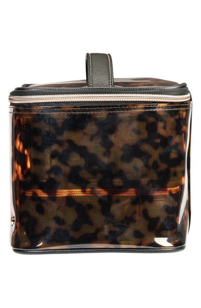 Stephanie Johnson Miami Clearly Tortoise Chloe Travel Organizer In Tortoise
