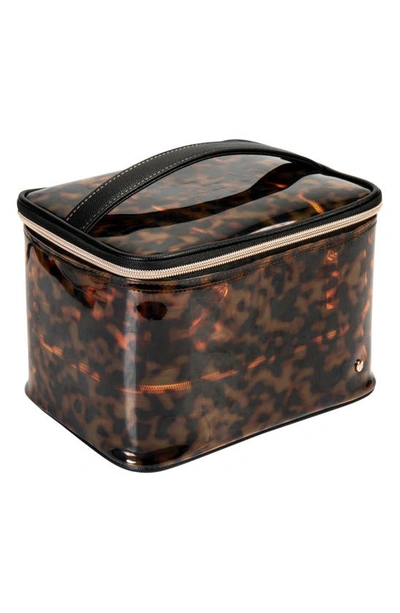 Stephanie Johnson Miami Clearly Tortoise Chloe Travel Organizer In Tortoise