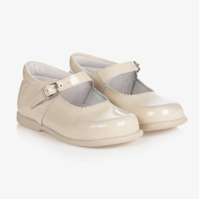 Shop Children's Classics Girls Ivory Patent Leather Shoes