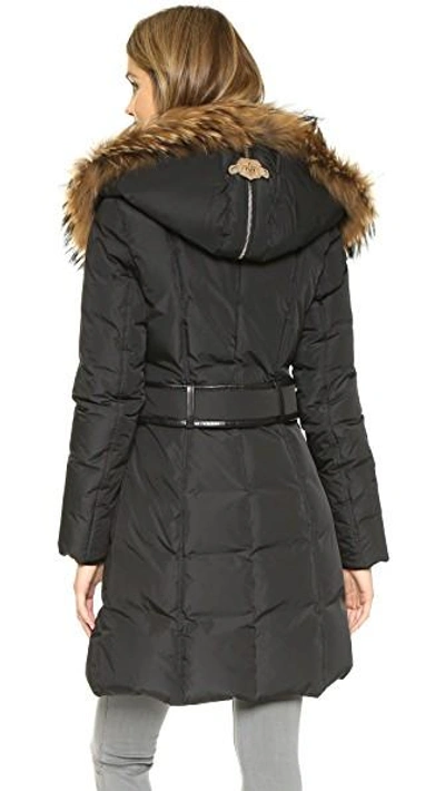 Shop Mackage Trish Coat In Black