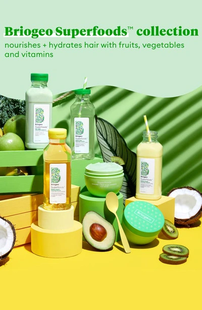 Briogeo Be Gentle, Be Kind Matcha + Apple Replenishing Superfood Shampoo 12.5 Oz.