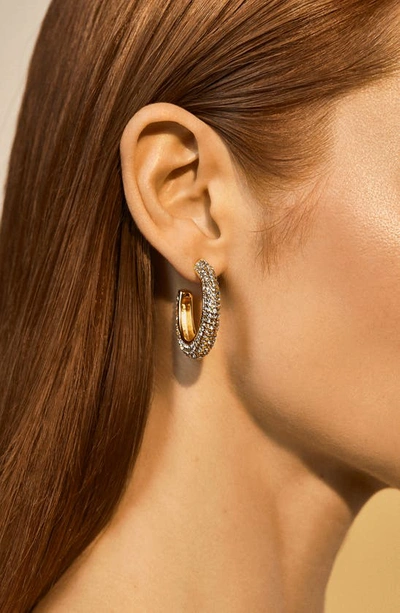 Shop Baublebar Melina Assorted Set Of 2 Hoop Earrings In Gold
