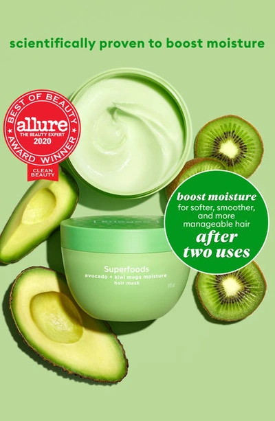Briogeo Be Gentle, Be Kind Avocado + Kiwi Mega Moisture Superfood Hair Mask 8 Oz.