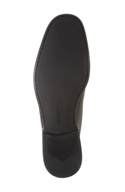 Ferragamo Rolo Gancini Loafers In Hickory Leather
