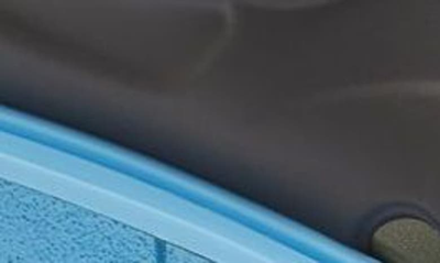 Shop Off-white Meteor Sponge Sole Slipper In Black Blue