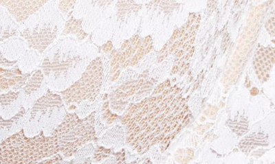 Shop Skarlett Blue 'minx' Unlined Lace Demi Underwire Bra In White/ Nylon