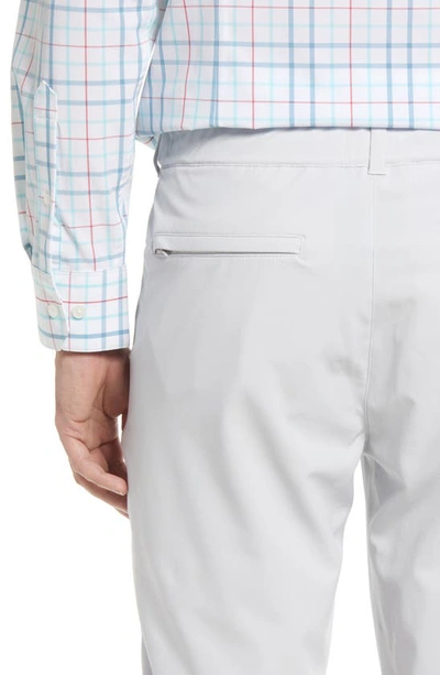 Shop Mizzen + Main Helmsman Performance Slim Tapered Leg Pants In Light Gray
