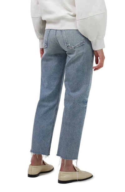 Citizen Of Humanity Florence High Waist Wide Straight Leg Jeans In Adorn