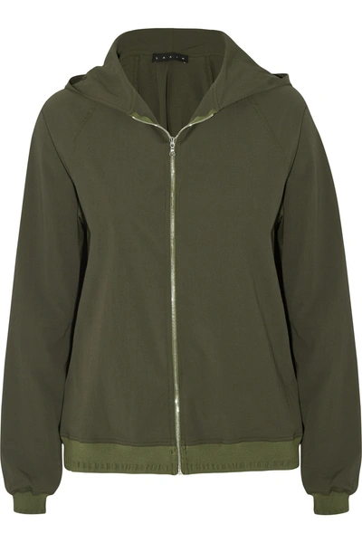Laain Stretch-crepe Hooded Jacket