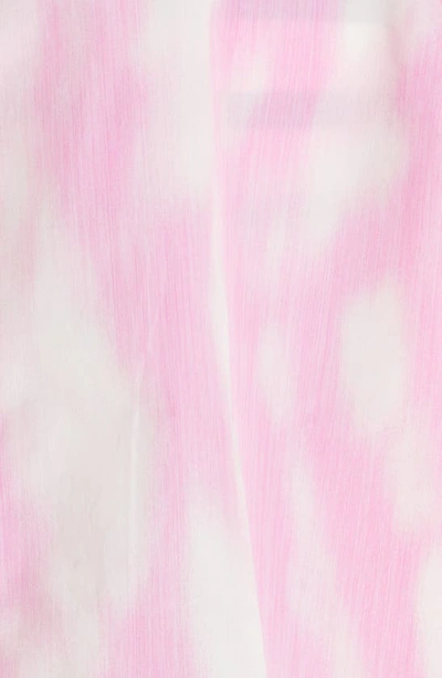 Shop Ganni Crispy Shell Oversize Anorak In Dreamy Daze Phlox Pink