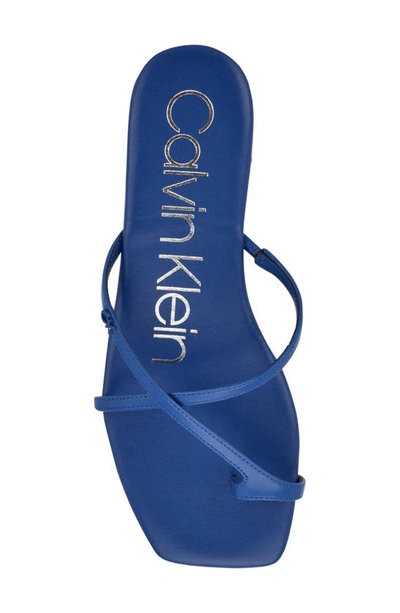 Shop Calvin Klein Dalika Sandal In Medium Blue