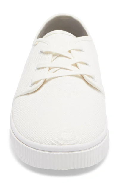 Shop Toms Carlo Low Top Sneaker In White