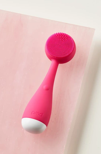 Pmd Clean Mini Pink Facial Cleansing Device In Pink
