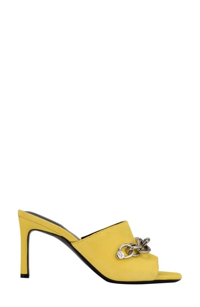 Shop Calvin Klein Halima Sandal In Yellow 700