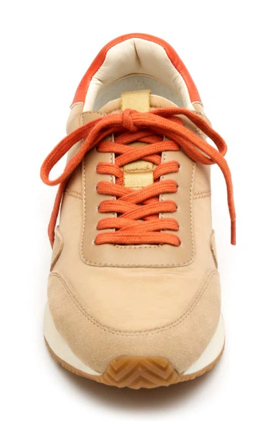 Shop Matisse Farrah Sneaker In Natural/ Orange