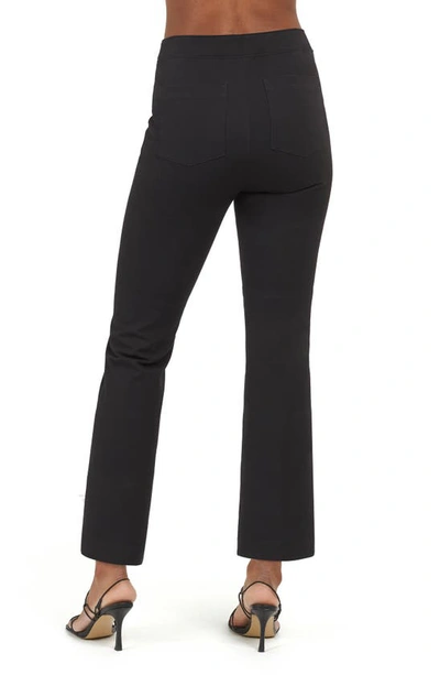 Spanx On-the-go Kick Flare Pants In Classic Black
