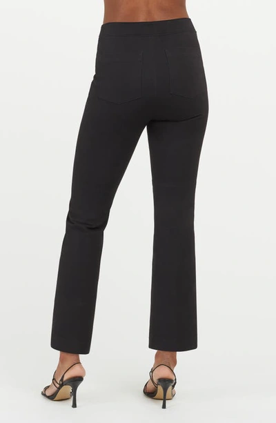 Spanx On-the-go Kick Flare Pants In Classic Black