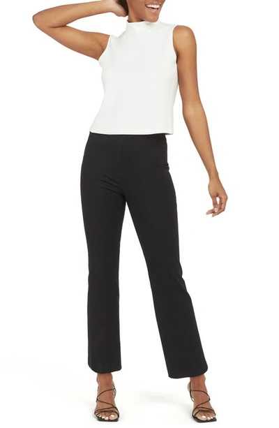 Shop Spanx On The Go Kick Flare Pants In Classic Black