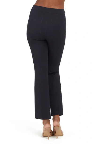 Shop Spanx On The Go Kick Flare Pants In Classic Navy
