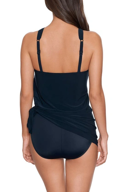 Magicsuit Square Cut Beverly Wire-free Swim Dress In Black