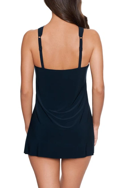 Magicsuit Square Cut Beverly Wire-free Swim Dress In Black