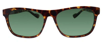 Shop Ben Sherman Harry M03 Wayfarer Sustainable Polarized Sunglasses In Green