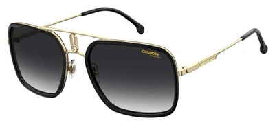 Shop Carrera Ca1027s 9o 0rhl Oversized Square Sunglasses In Dark Gray
