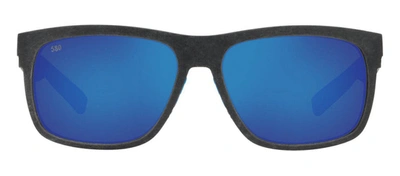 Shop Costa Del Mar Baffin Uc2 00b Obmglp Wayfarer Polarized Sunglasses In Blue