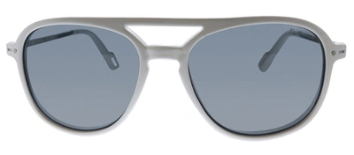 Shop Ben Sherman Reggie M04 Aviator Sustainable Polarized Sunglasses In Grey