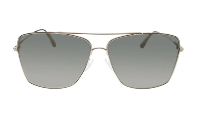 Tom Ford Magnus-02 28c Navigator Sunglasses In Grey