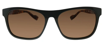 Shop Ben Sherman Harry M02 Wayfarer Sustainable Polarized Sunglasses In Orange