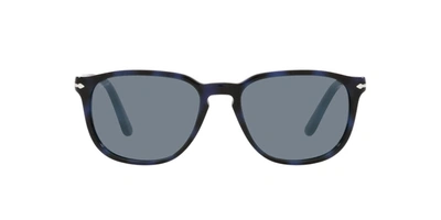 Shop Persol Po3019s 109956 Square Sunglasses In Blue