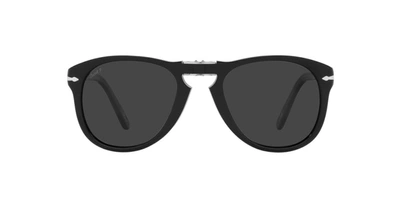 Shop Persol Po0714sm 95/48 Pilot Sunglasses In Grey