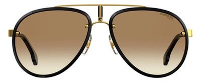 Shop Carrera Glory Aviator Men's Sunglasses In Brown
