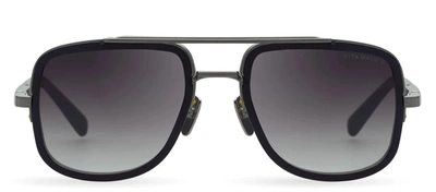 Shop Dita Mach-s Dts412-a-02 Navigator Sunglasses In Grey