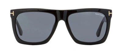 Shop Tom Ford Morgan Ft0513 01a Wayfarer Sunglasses In Blue