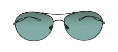 Shop Giorgio Armani Ar 6099 300371 Pilot Sunglasses In Green