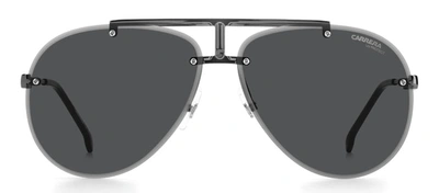 Shop Carrera 1032/s Ir 0v81 Aviator Sunglasses In Grey
