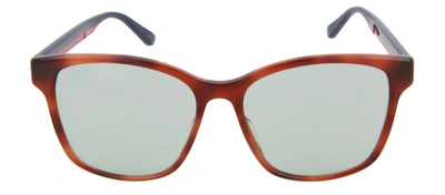 Shop Gucci Gg0417sk-30005984005 Wayfarer Sunglasses In Blue